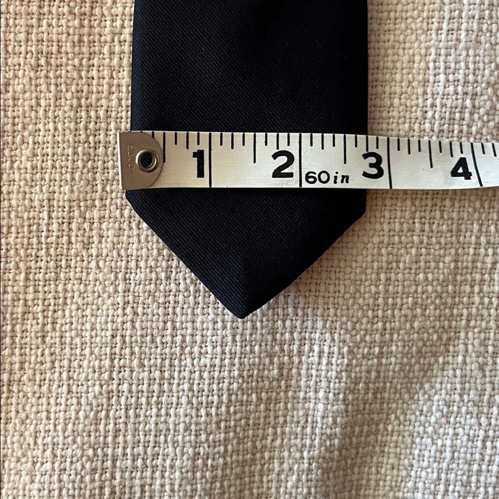 VTG AUSTRALIAN Tee-Dee Dark Navy Blue Tie Red Gold Stripe Official Emblem‎ - Picture 7 of 7